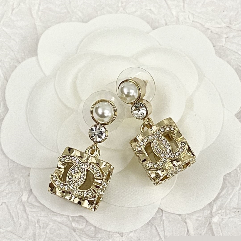 Ch*el earrings